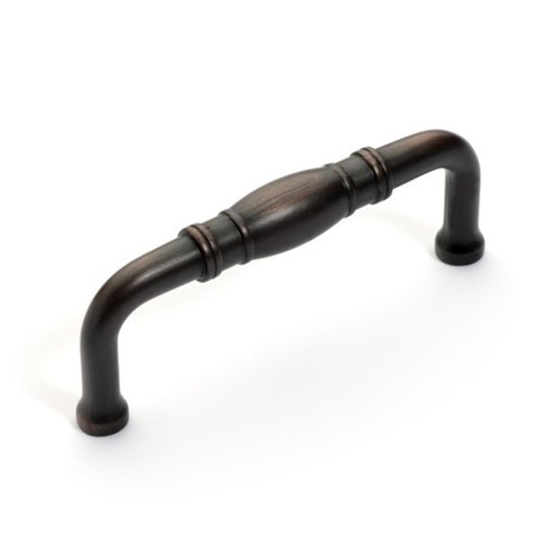 Micasa Super Saver Barrel Cabinet Pull Aged Oil Rubbed Bronze MI64013